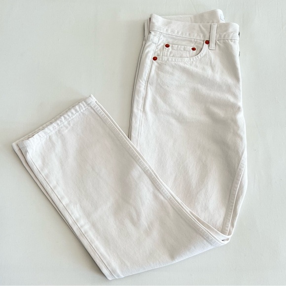 Re/done new easy straight crop jean - Picture 5 of 7